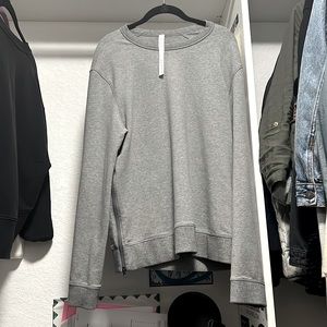 Lululemon grey crewneck sweatshirt